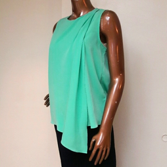 The Limited Mint Green Chiffon Blouse - Picture 2 of 4